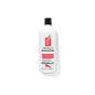 Bottle of Indigo shampoo on a white background