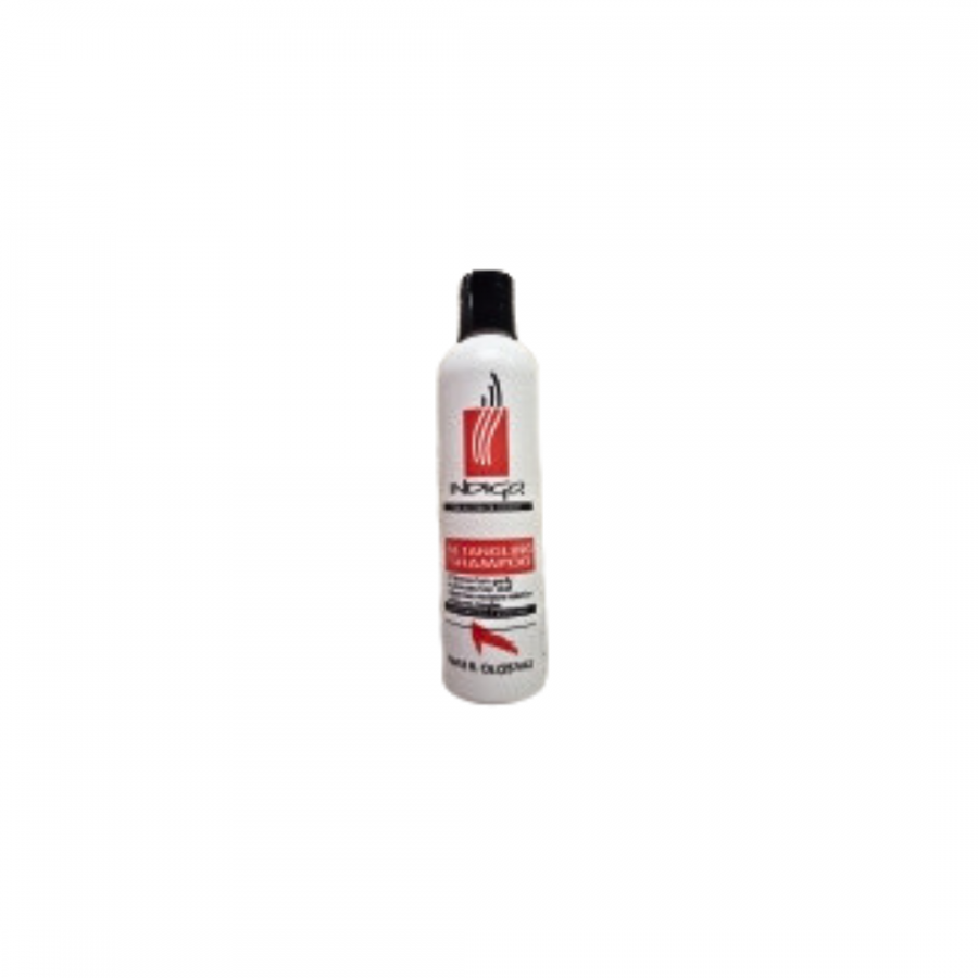 White bottle with black cap on a white background